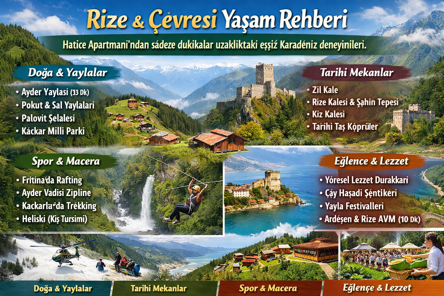 Ardeşen Düz Mahalle Manzarası